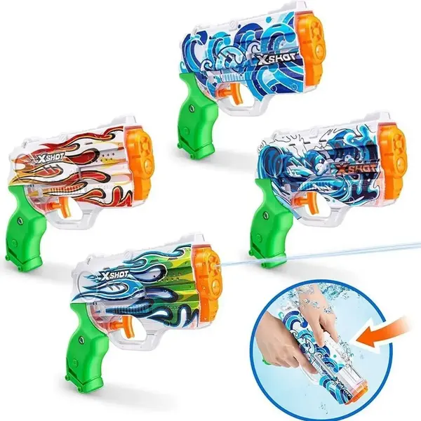 X-Shot Water Su Tabancası Nano Fast-Fıll Skins 100Ml