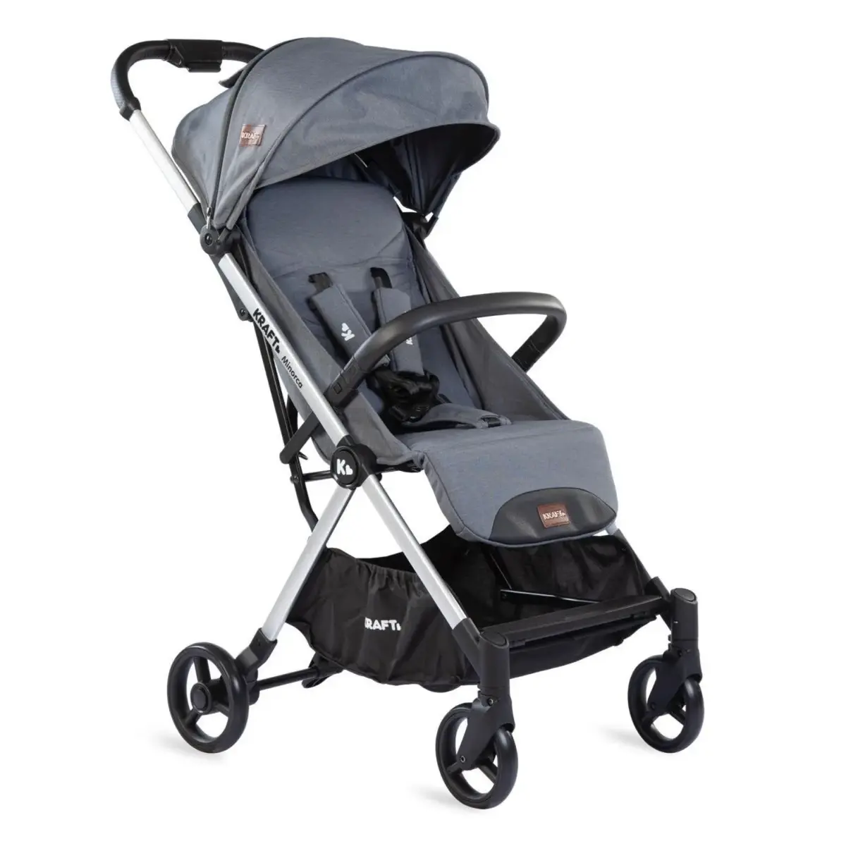 Kraft Minorca Bebek Arabası Grey Melange Kraft Minorca Bebek Arabası Grey Melange