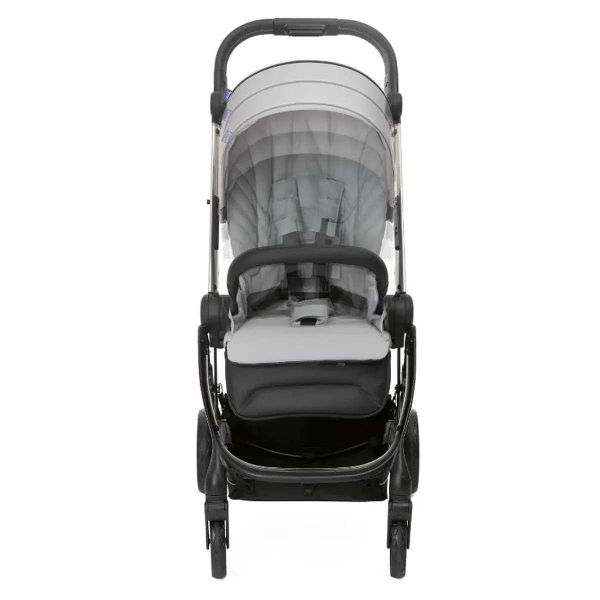 Chicco One4Ever Bebek Arabası Silver Leaf