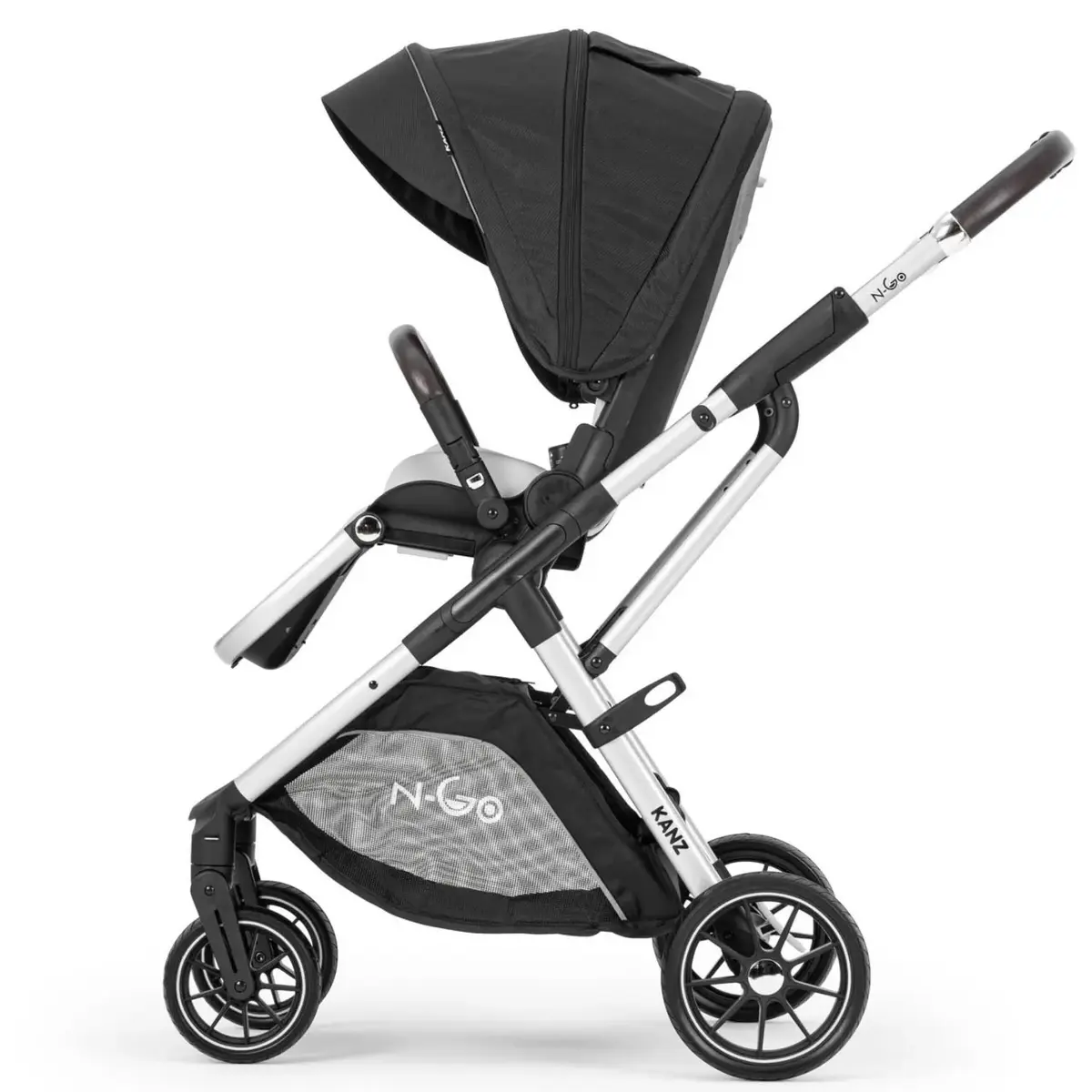 Kanz N-Go Travel Sistem Bebek Arabası Siyah