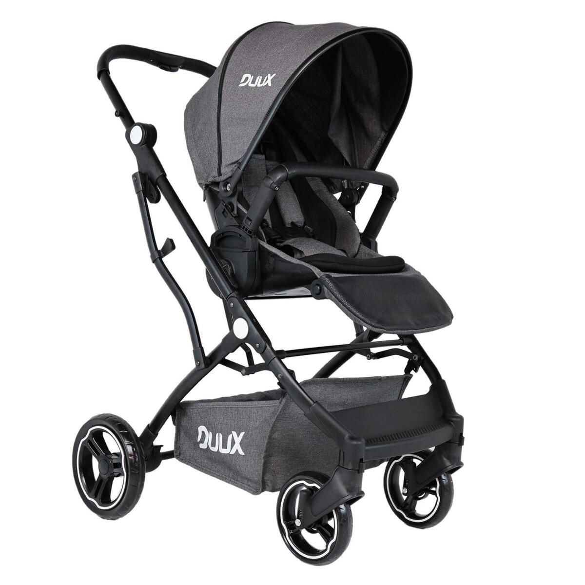 Duux One Travel Sistem Bebek Arabası Siyah Antrasit
