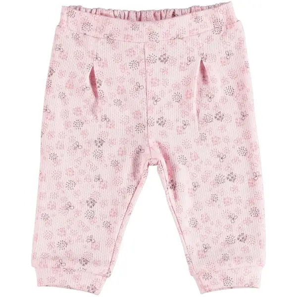 Bibaby Tek Alt Patiksiz Pink Clover Pembe