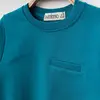 Winimo Sweatshirt Parçalı Basic Turkuaz