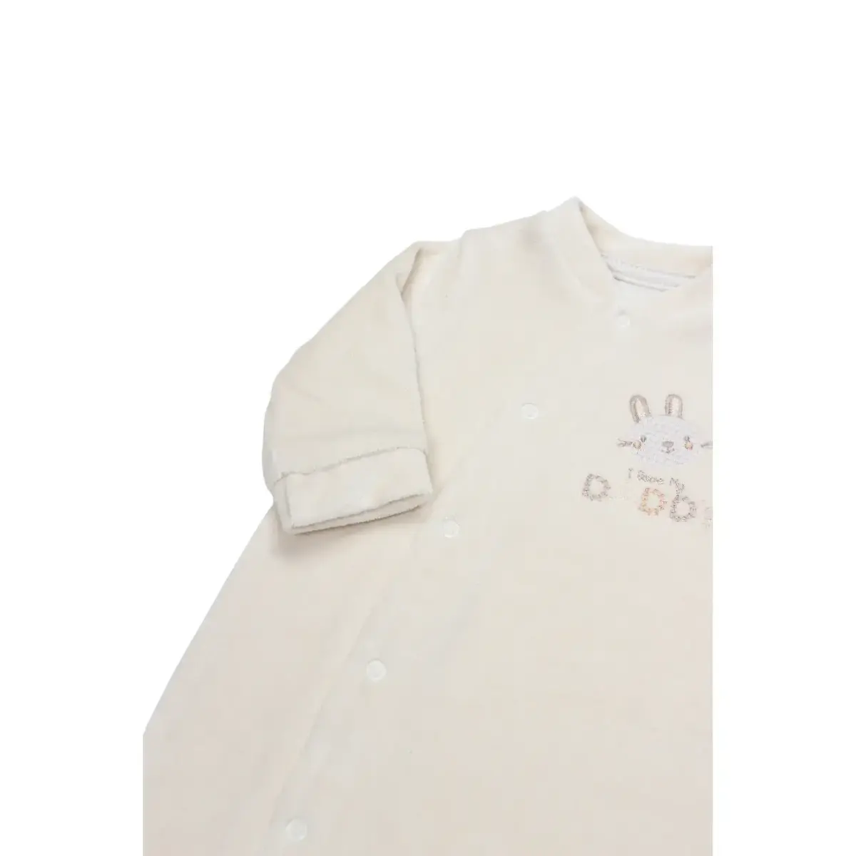 Bistyle Tulum Kadife I Love Daddy Açık Bej