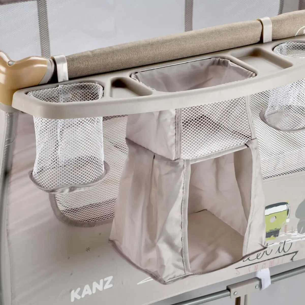 Kanz Pretty Oyun Parkı Yeni 70x120 cm Bej
