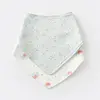 Bibaby Organik Fular Önlük 2li Pretty Ears Bunny Mint - Ekru