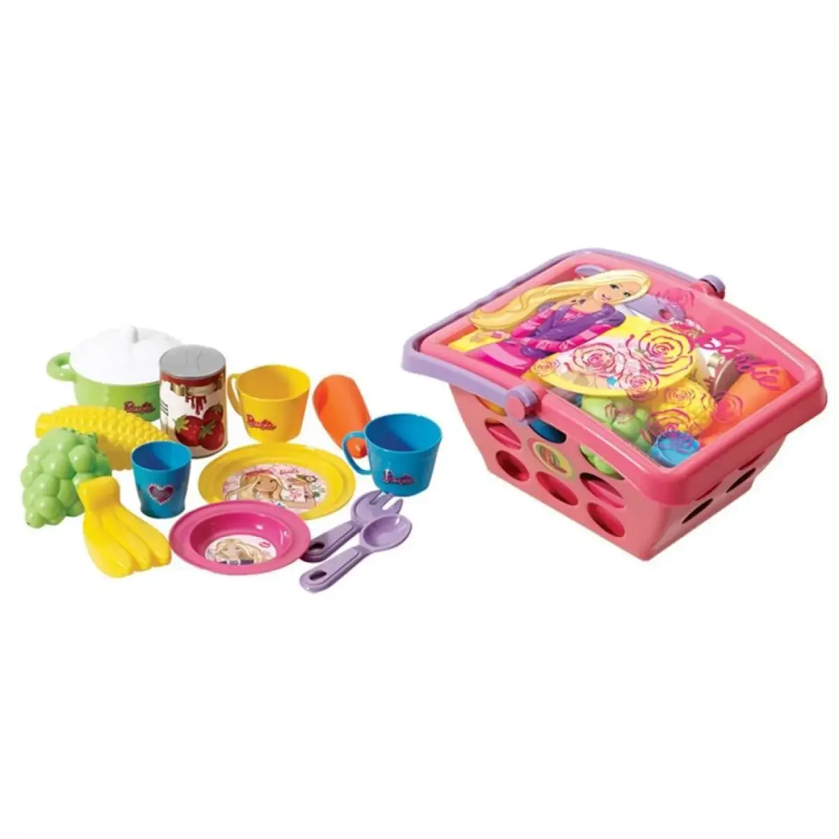 Fen Toys Barbie Küçük Market Sepeti
