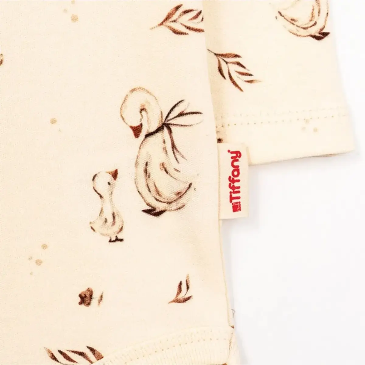 Tiffany Body Uzun Kol Organik Theme Mother Swan