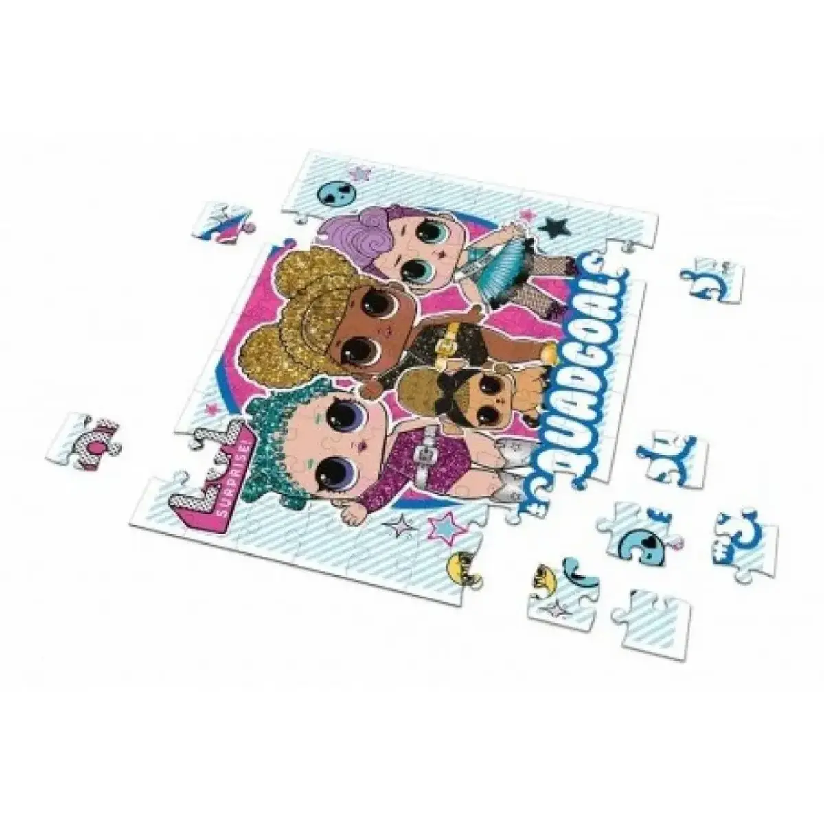 Laço Kids Lol 100 Parça Kutu Puzzle 