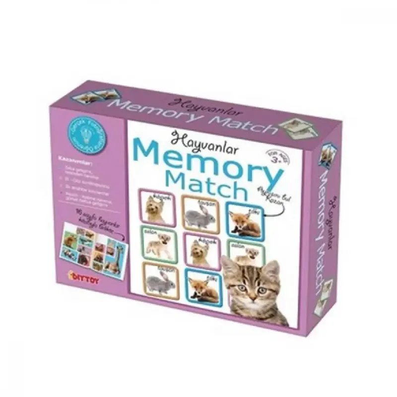 Memory Match Hayvanlar
