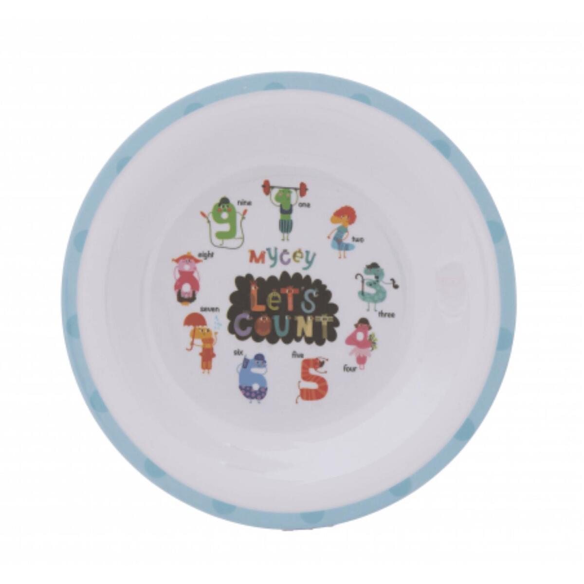 Mycey Eğlen Öğren Melamin Mama Tabağı Rakamlar Mycey Eğlen Öğren Melamin Mama Tabağı Rakamlar