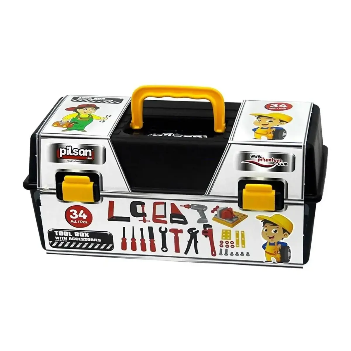 Pilsan Aksesuarlı Alet Çantası 34 Parça
