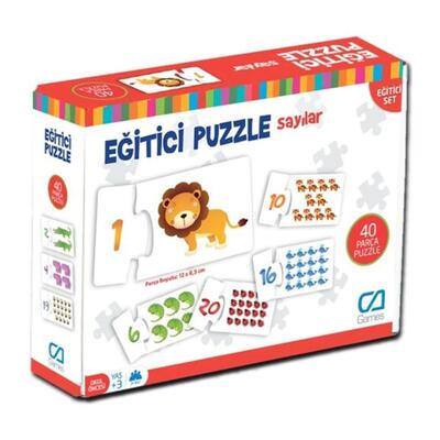 Ca Games Eğitici Puzzle - Sayılar