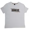 H&C T-Shirt Run Baskılı Beyaz - Kahverengi