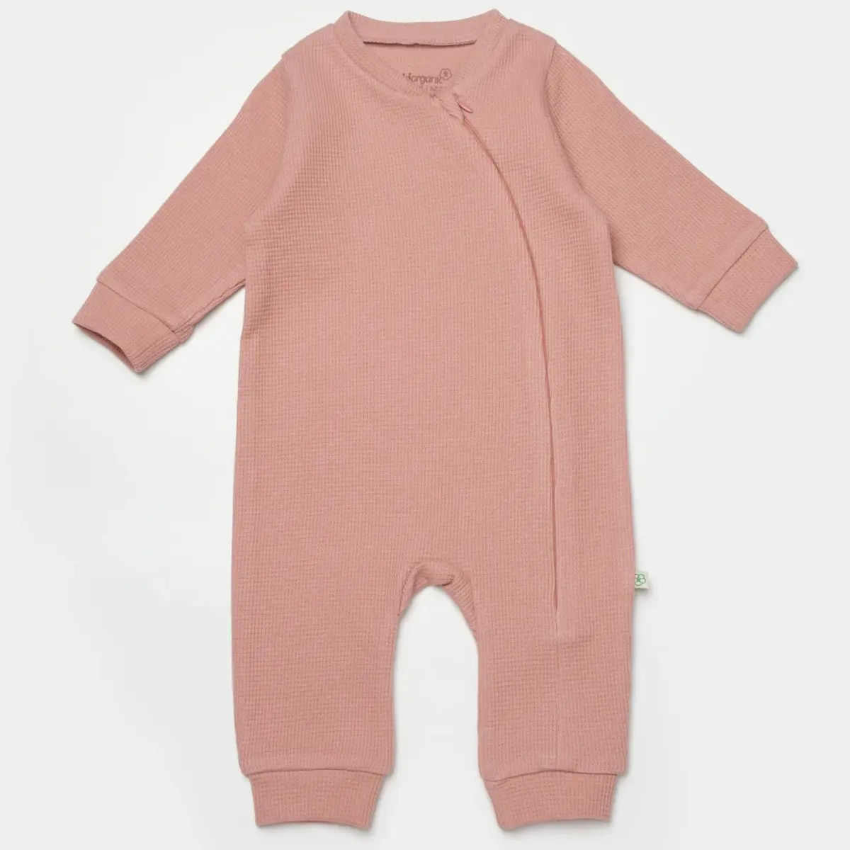 Bibaby Organik Tulum Waffle Baby Pembe Bibaby Organik Tulum Waffle Baby Pembe