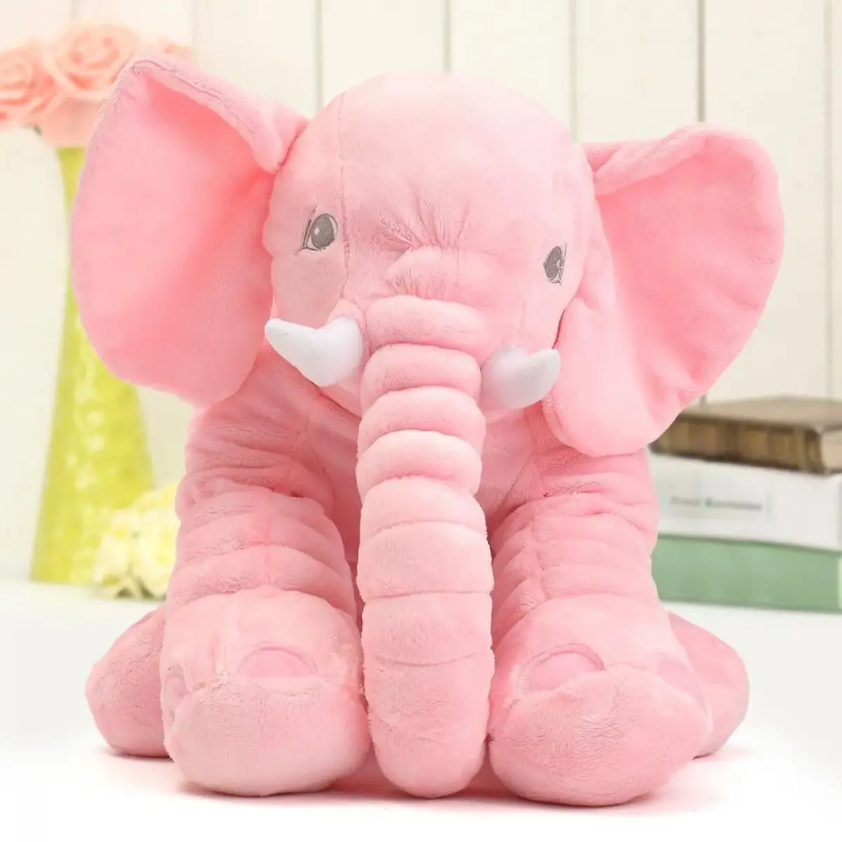 Babycim Uyku Arkadaşım Fil 40cm Pembe