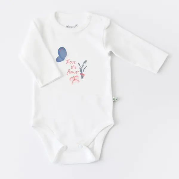 Bibaby Organik Body Wild Flowers Ekru