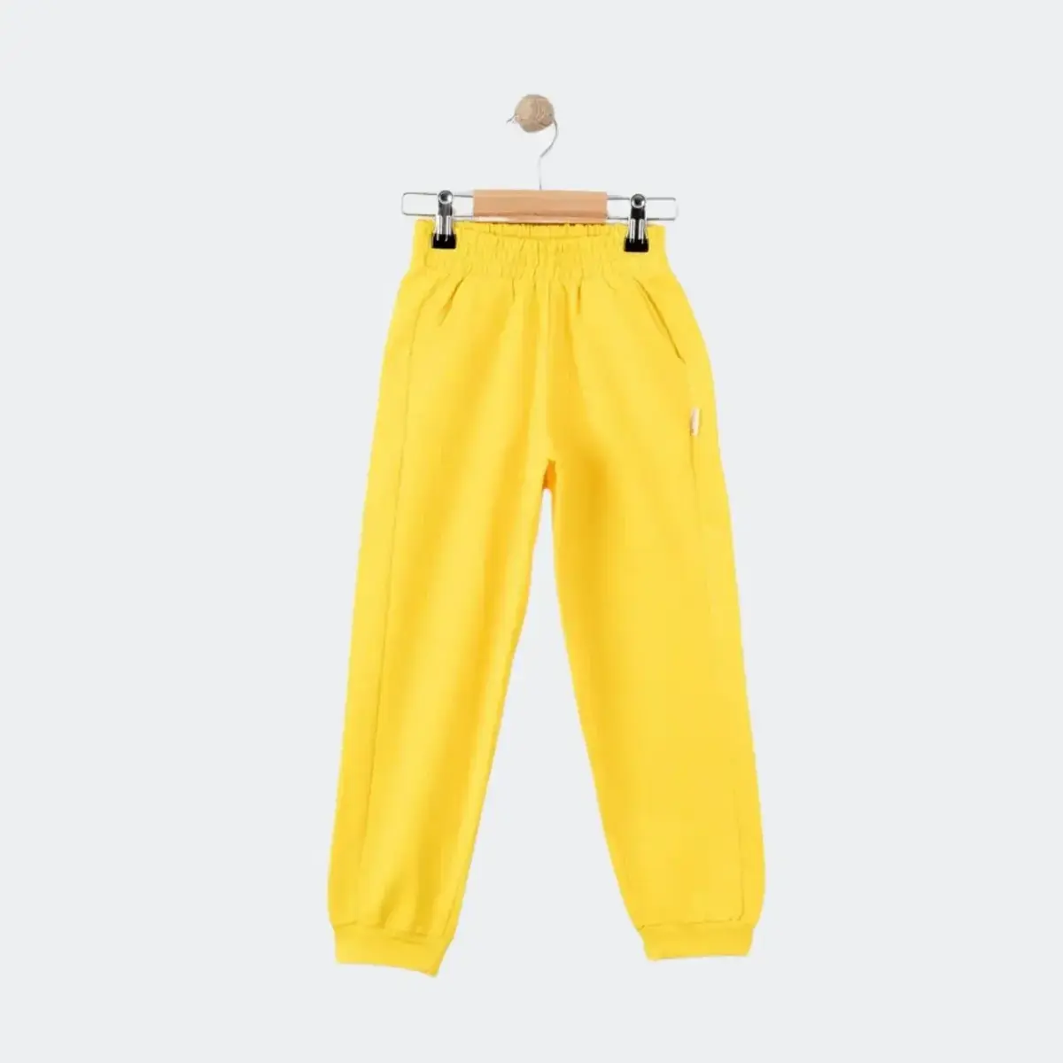 Tiffany Eşofman Altı Oversize Theme Sarı