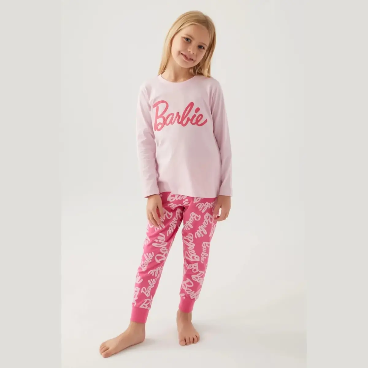 Barbie 2li Takım Toz Pembe