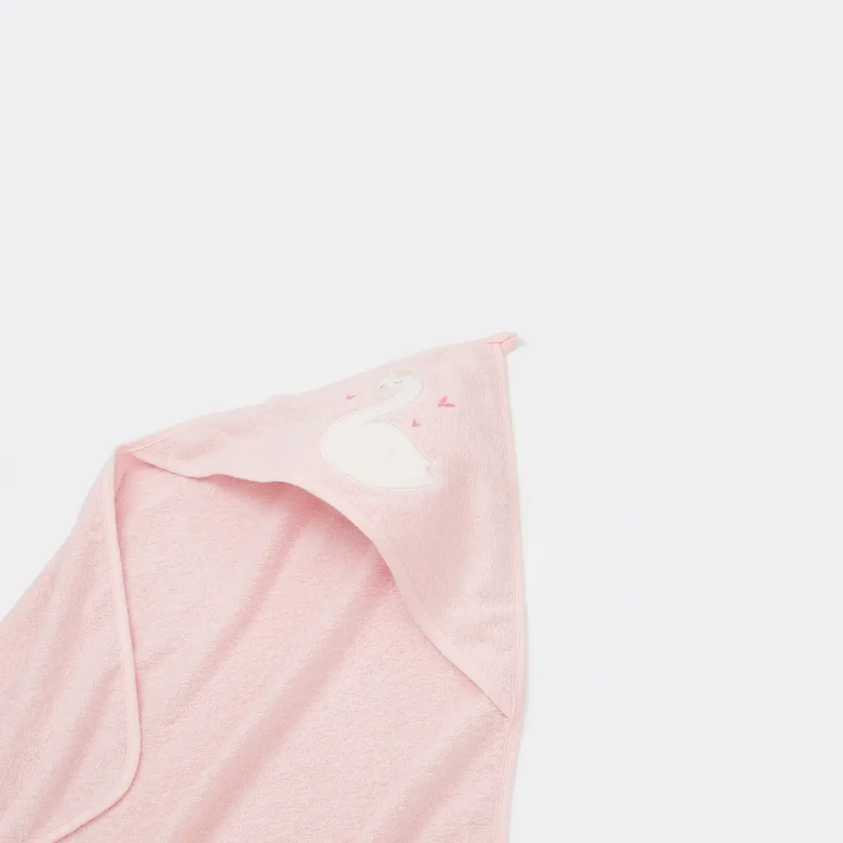 Bibaby Havlu Swan Pembe