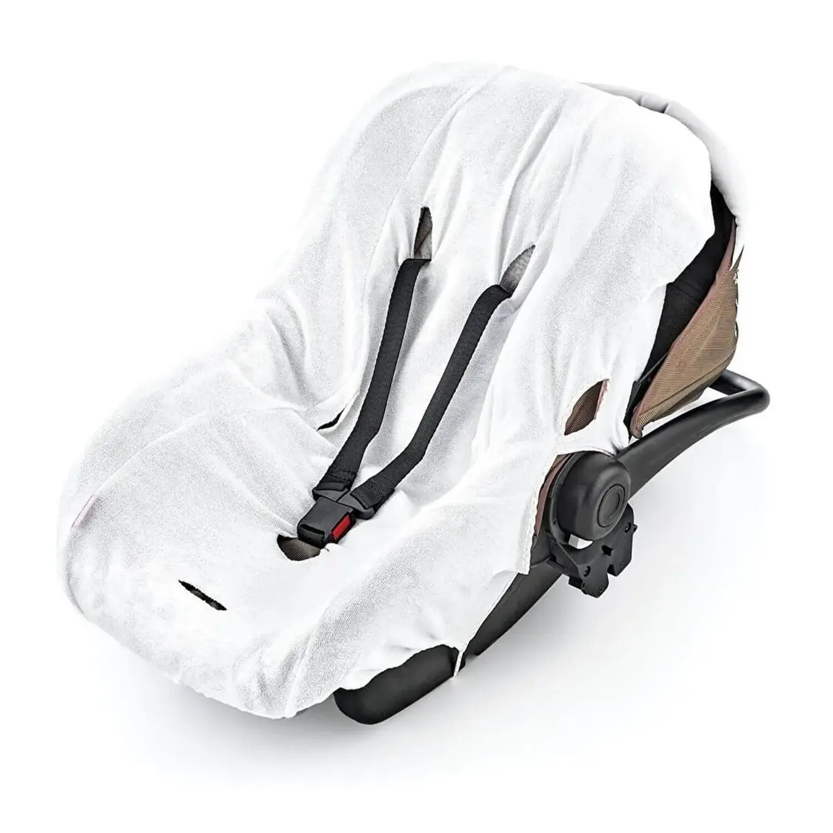 Babyjem Örme Havlu Ana Kucağı Kılıfı Beyaz Babyjem Örme Havlu Ana Kucağı Kılıfı Beyaz