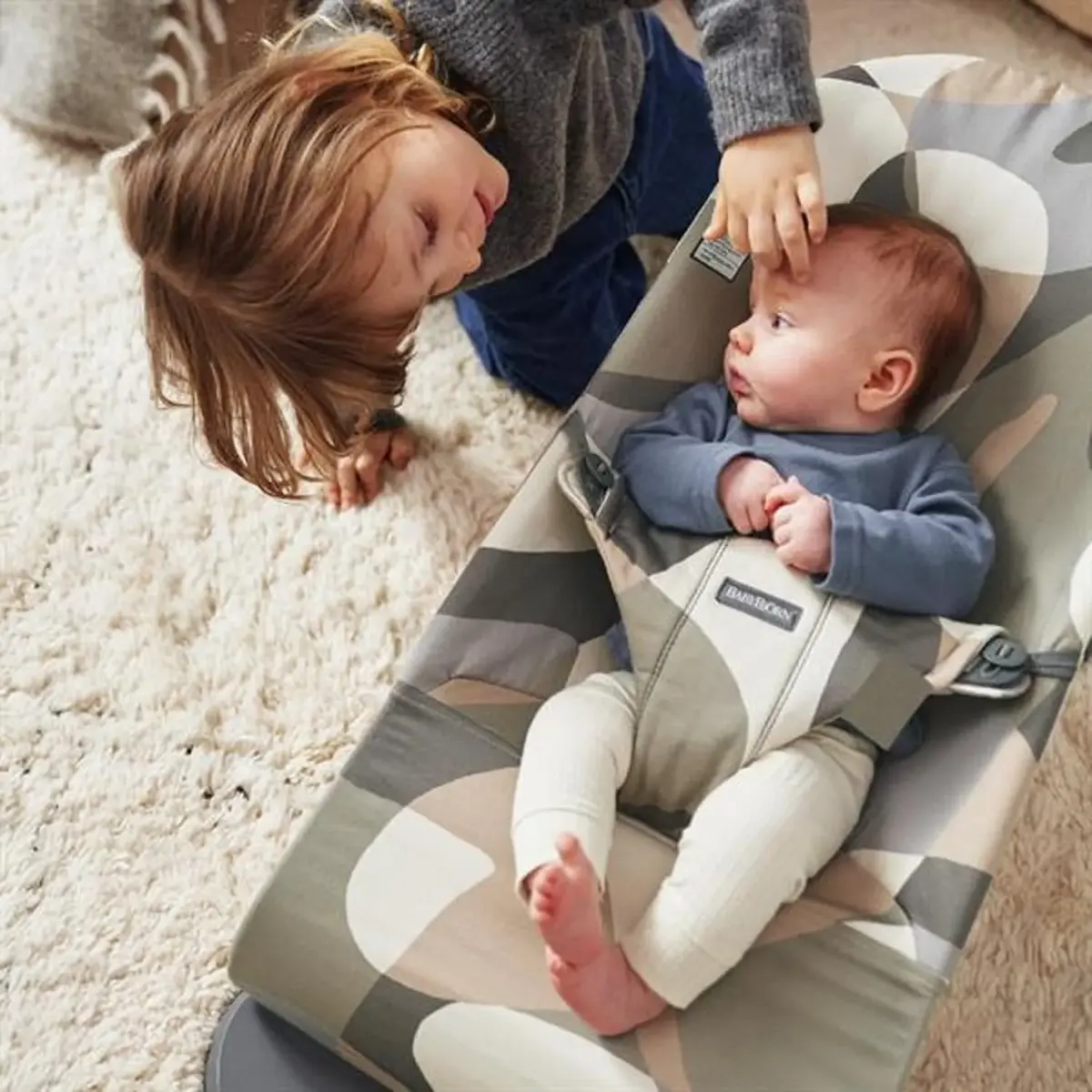 Babybjörn Bliss Ana Kucağı Cotton Khaki Green