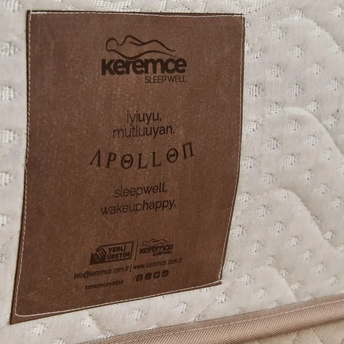 Keremce Apollon Plus One Yaylı Yatak 90x190