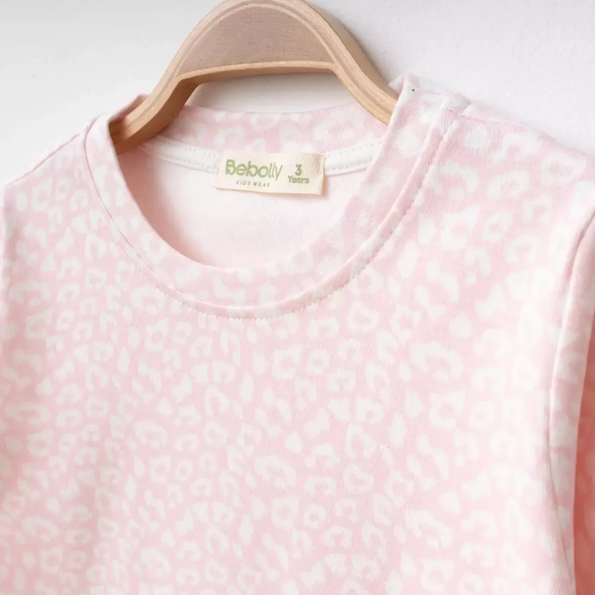 Bebolly Pijama Takımı Baskılı Pembe