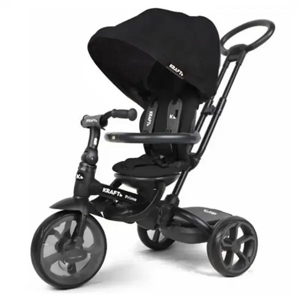 Kraft Prime 6 in 1 İtmeli Bisiklet Koyu Gri