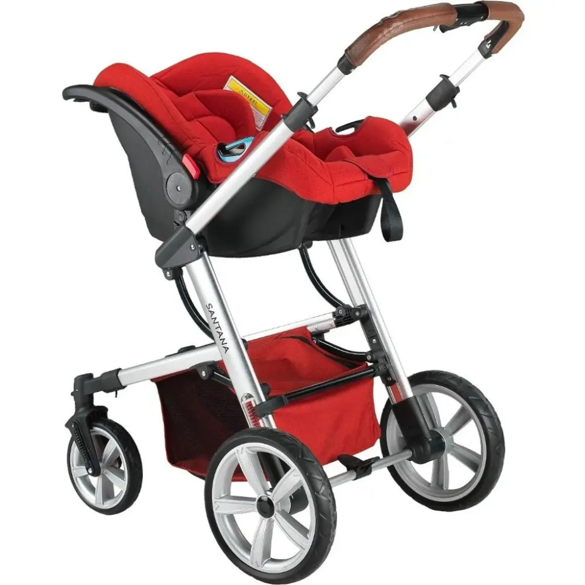 Babyhope Santana Travel Sistem Bebek Arabası Kırmızı