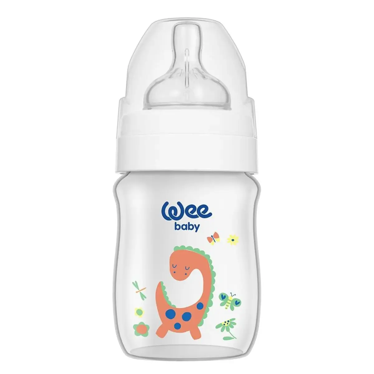 Wee Baby Klasik Plus Geniş Ağızlı PP Biberon 125 ml