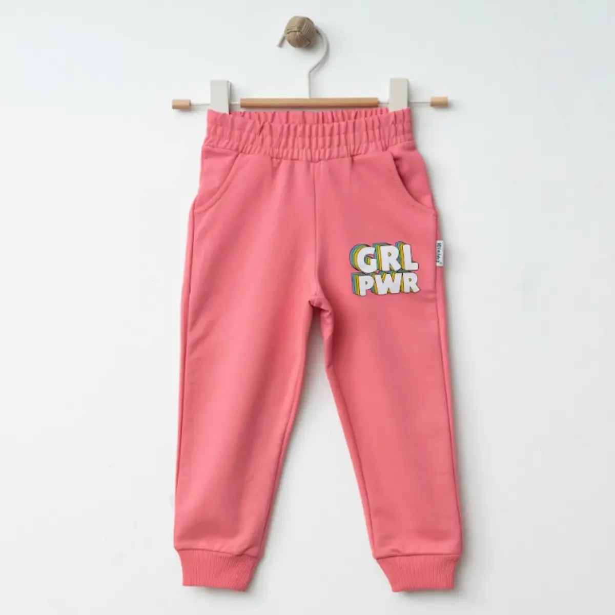 Winimo Eşofman Altı Pwr Girl Baskılı Pembe
