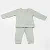 Bibaby Organik 2li Takım Waffle Smile Mint