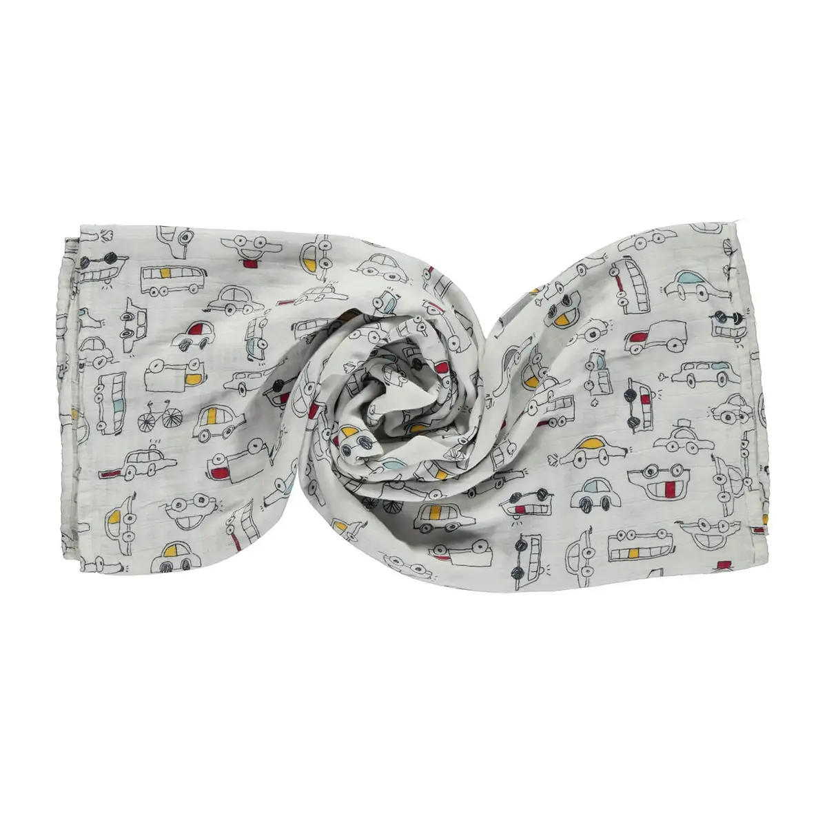 Bibaby Müslin Örtü Arabalı Ekru