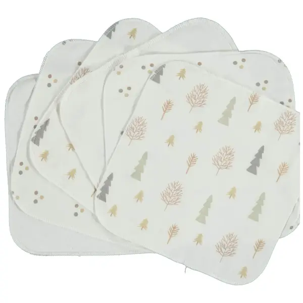 Bibaby Organik Mendil 6lı Nature Ekru