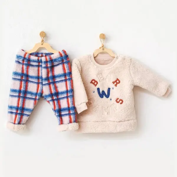 Andy Wawa 2li Takım Welsoft Bear Camp Bej