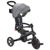 Globber Explorer 4in1 Katlanabilir Bisiklet - Siyah/Gri