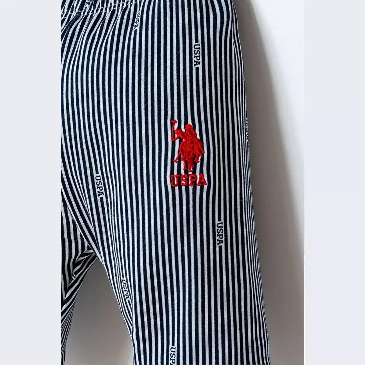 U.S. Polo Pijama Takımı Gömlek Beyaz