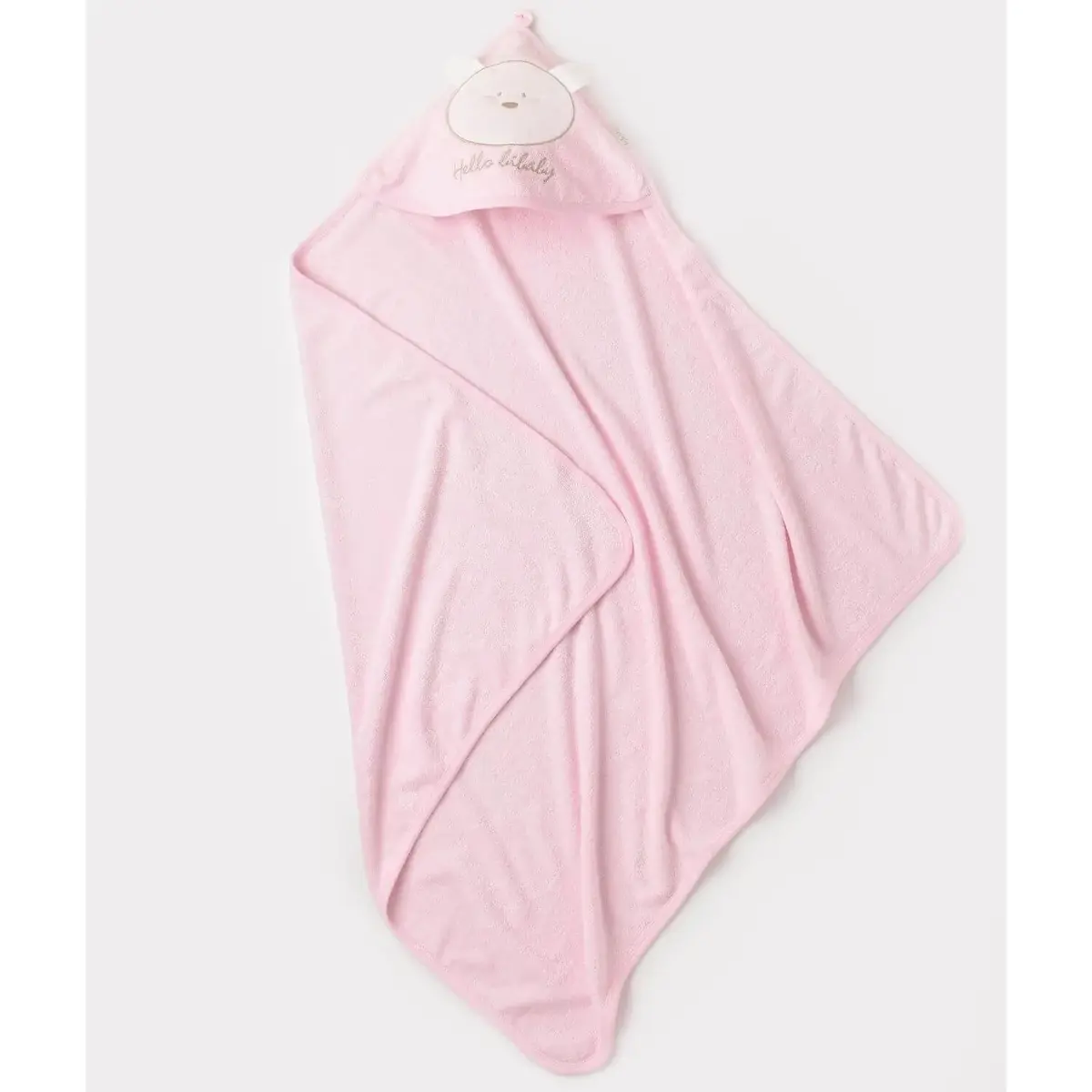 Bibaby Havlu New Hello Pembe