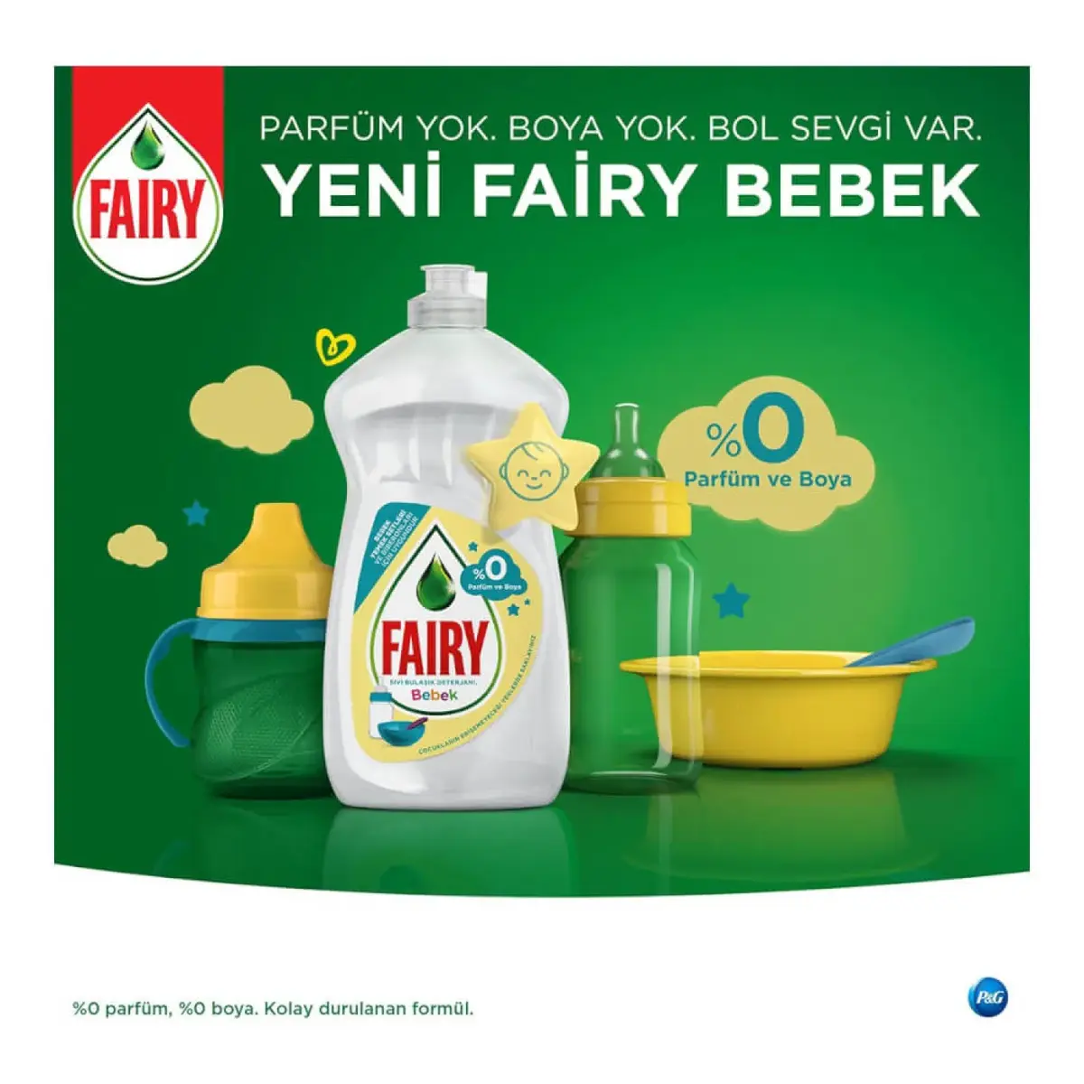 Fairy Bebekler İçin Elde Yıkama Bulaşık Deterjanı 500 ml