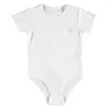 Bibaby Organik Body Kısa Kol Basic Ekru