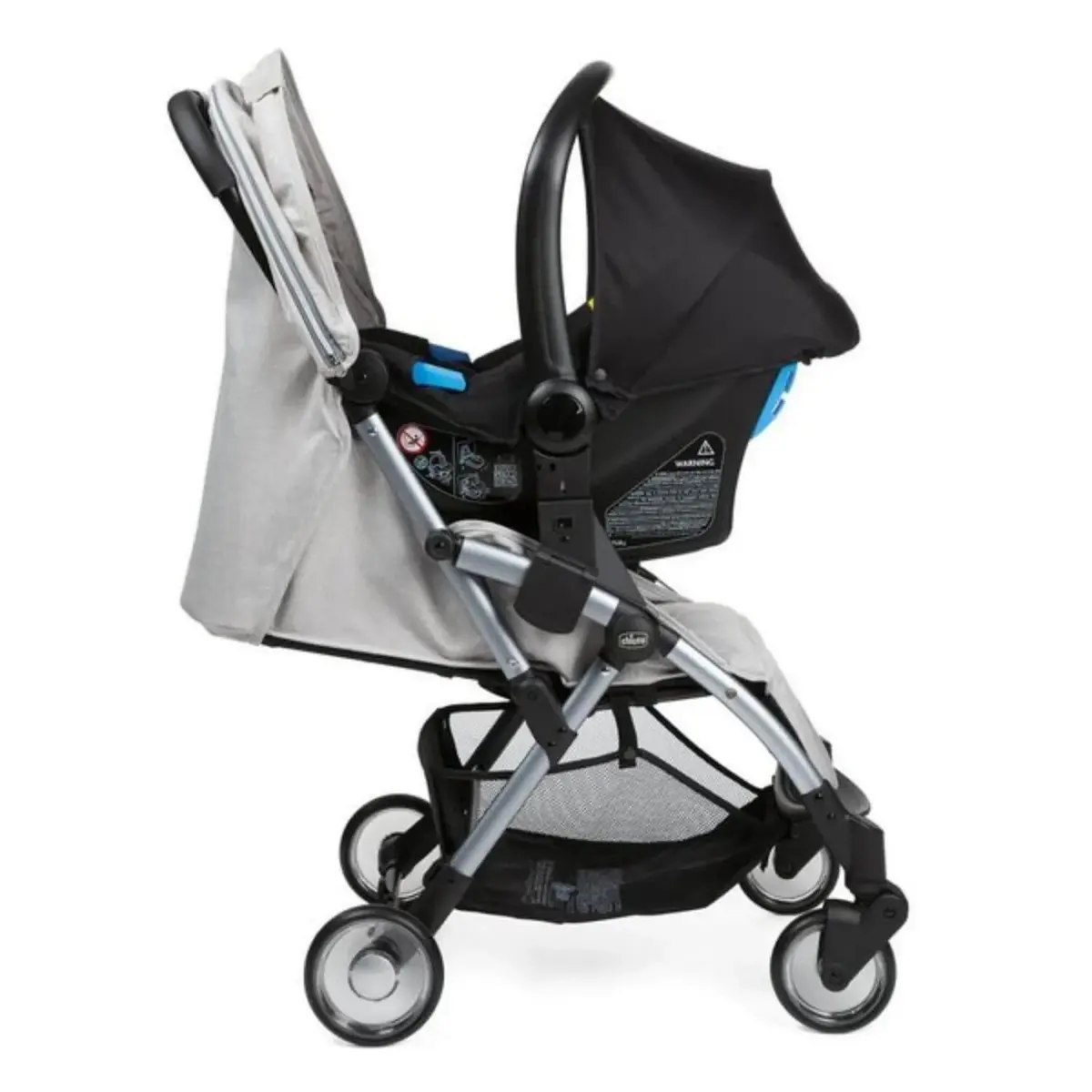 Chicco Duo Goody Plus Travel Sistem Bebek Arabası Grey Mist