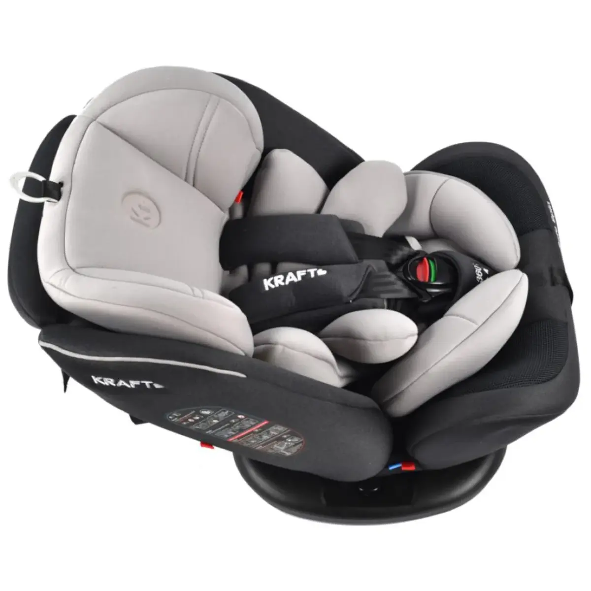 Kraft Safe Spin Oto Koltuğu 0-36 Kg Light Grey