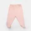 Bibaby Organik Pantolon Patikli Always Happy Gül Kurusu - Mint