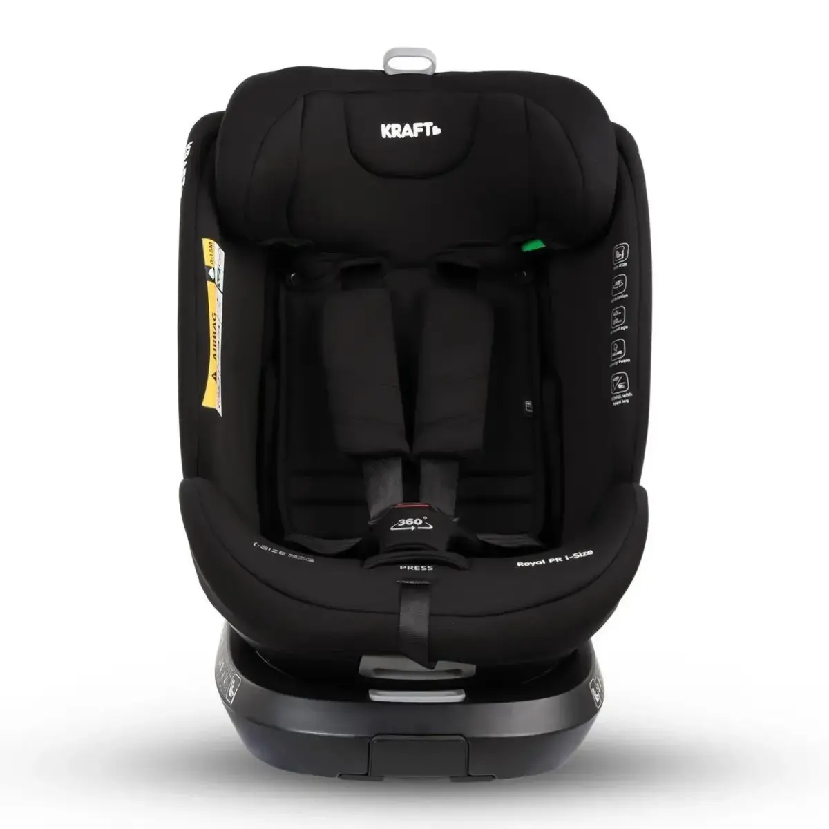Kraft Royal Pr Oto Koltuğu 0-36 Kg Black
