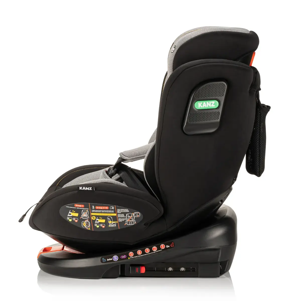 Kanz Comfort Oto Koltuğu 0-36 Kg Siyah