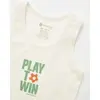 Natuline Organik Atlet Likralı Play To Win 2li Çağla Yeşili - Ekru