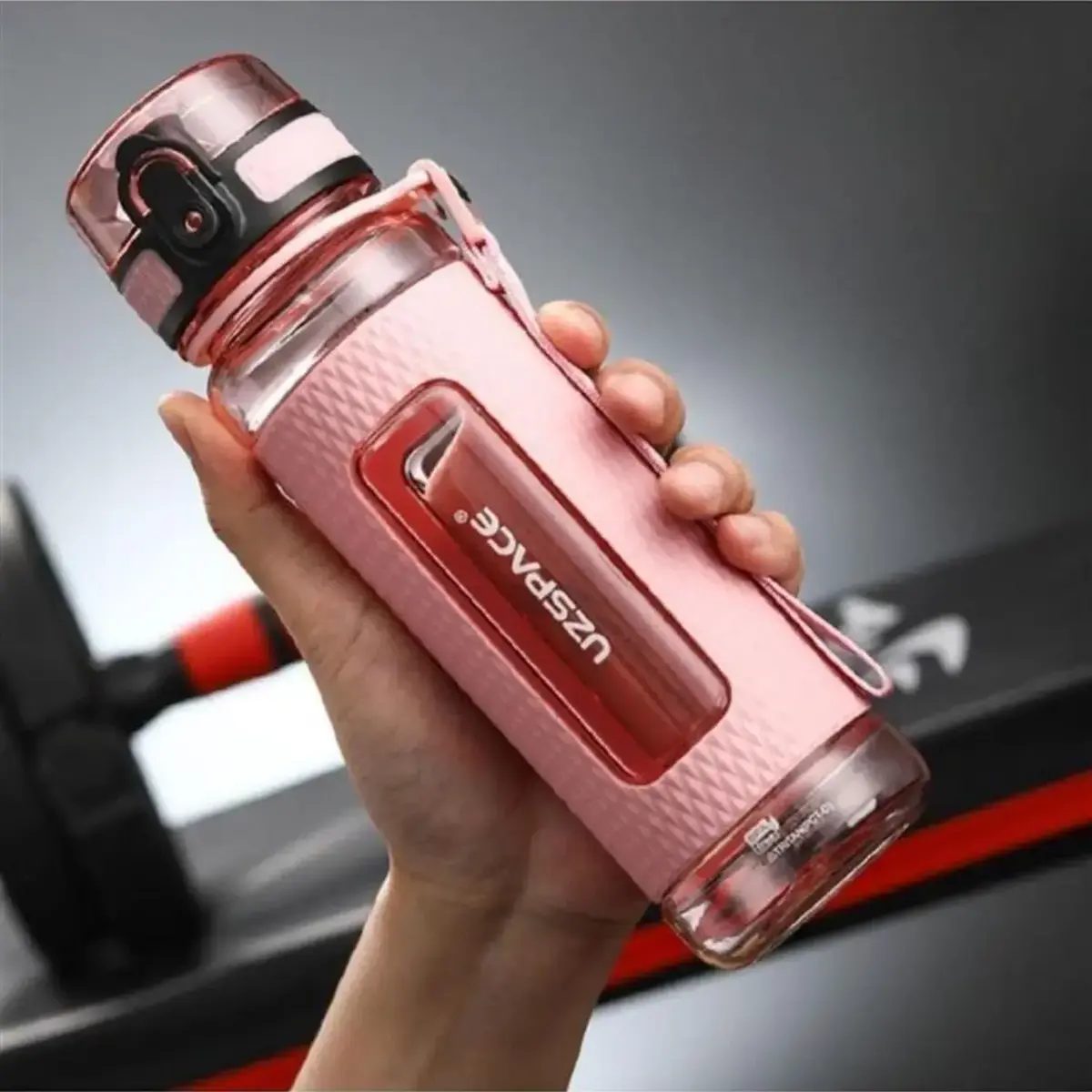 Uzspace Tritan Suluk 520 ml Açık Pembe