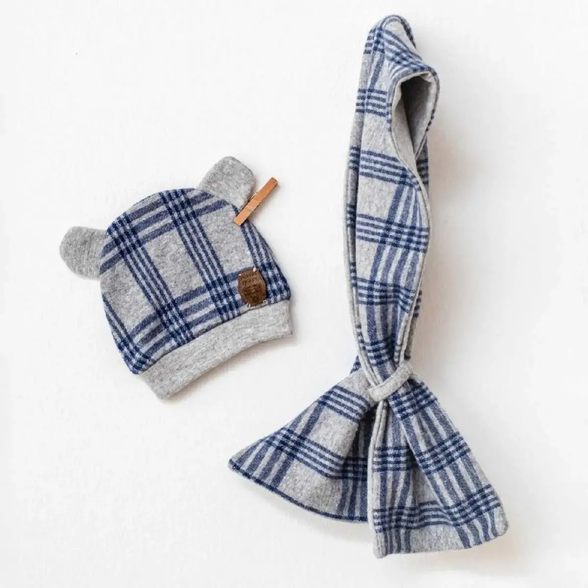 Andy Wawa Şapka Atkı Takım Awesome Lacivert