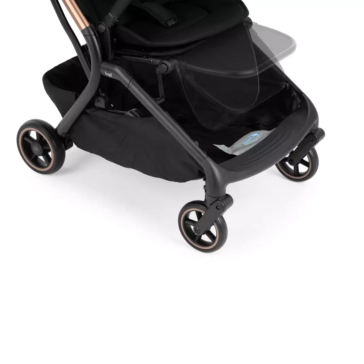 Bagi Atom Bebek Arabası Black Gold